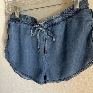 Lovestitch Denim Blue Women's Shorts